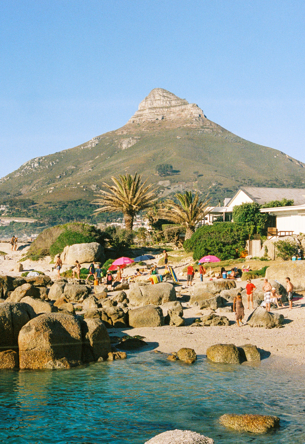 Close-up of Bakoven 35mm film fine art print photographed in Cape Town.