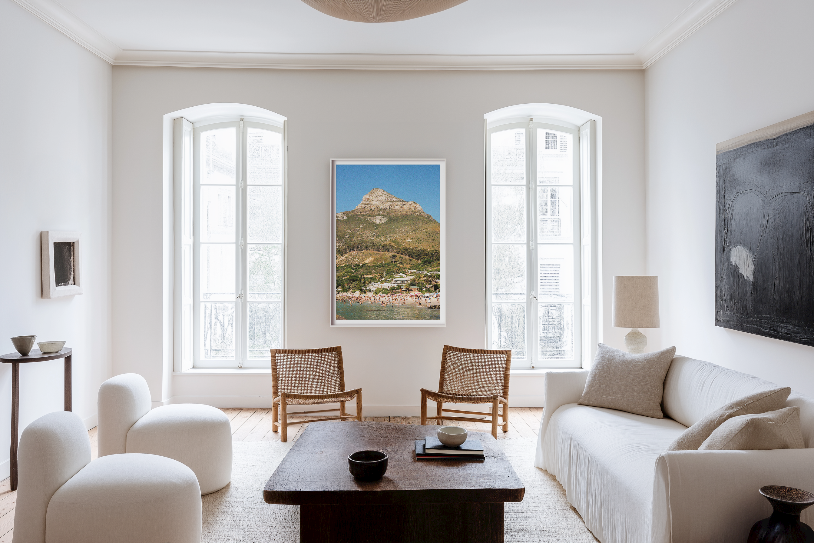 Cape Cove fine art photography print of Clifton 4th and Lion’s Head, Cape Town shot on 35mm film.