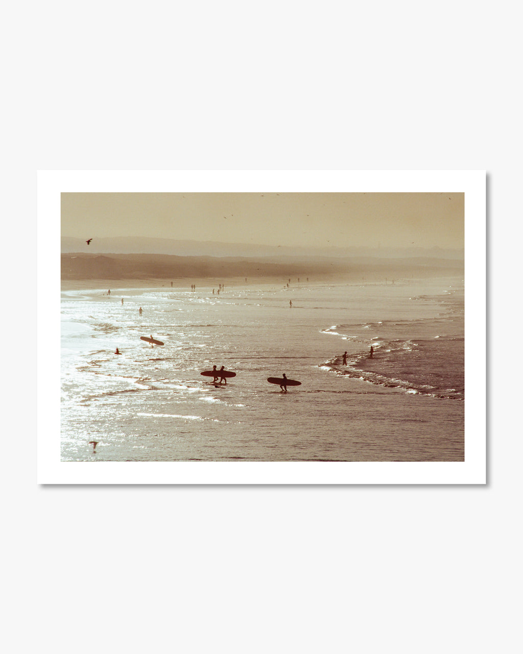 Morning Drift fine art photography print of Muizenberg, Cape Town shot on 35mm film.
